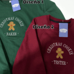 HOODIE GALLETA BAKER/TESTER-NAVIDEÑO-BORDADO