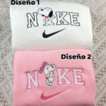 HOODIES/CAMISETA SNOOPY MATCHING PAREJA BORDADO