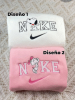 HOODIES/CAMISETA SNOOPY MATCHING PAREJA BORDADO