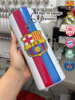 VASO TÉRMICO EQUIPO DE FÚTBOL PERSONALIZADO 20 ONZAS