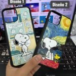 CASE PARA CELULAR SNOOPY VARIOS DISEÑOS