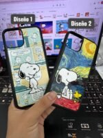 CASE PARA CELULAR SNOOPY VARIOS DISEÑOS