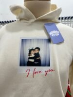 Hoodie/camiseta personalizado estampado foto de pareja niños