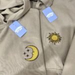 Hoodies/camisetas sol y luna matching pareja