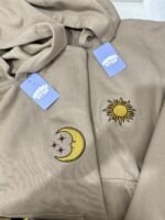 Hoodies/camisetas sol y luna matching pareja