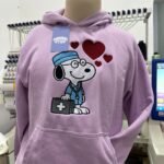Hoodie bordado Snoopy doctor
