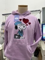 Hoodie bordado Snoopy doctor