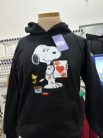 Hoodie/camiseta snoopy pintor estampado