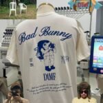 Hoodie/camiseta Bad Bunny DTMF estampado