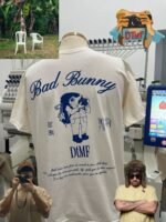 Hoodie/camiseta Bad Bunny DTMF estampado