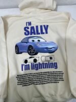 Hoodies/camisetas Sally y Rayo mcqueen matching pareja - Image 2