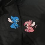 Hoodies/camisetas stitch y su novia matching pareja bordado