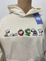 Hoodie/camiseta Snoopy varios bordado matching pareja - Image 2