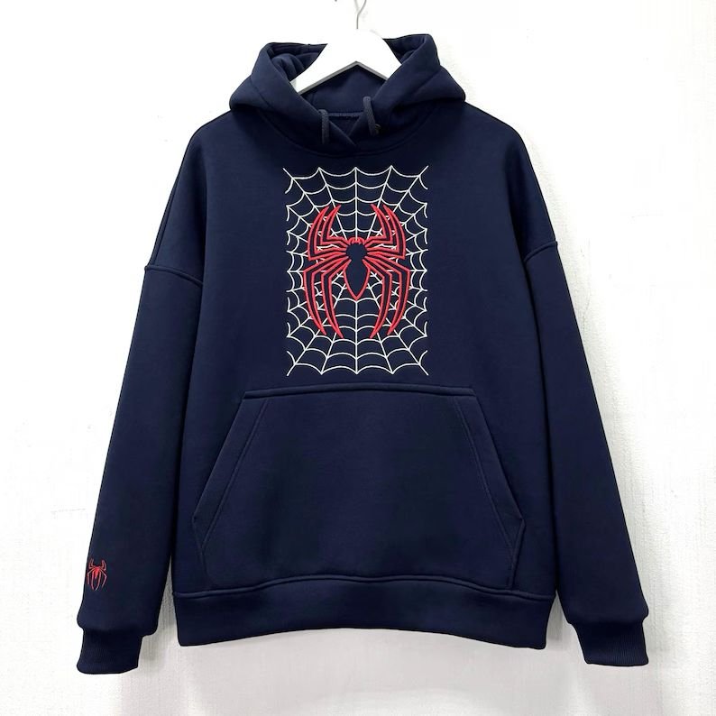 WhatsApp Image 2026-04-20 at 8.34.10 PM Hoodie spiderman bordado - Image 1