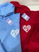 Hoodies/camisetas matching pareja Love Yourself - Image 2