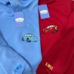 Hoodies/camisetas Sally y Rayo mcqueen matching pareja