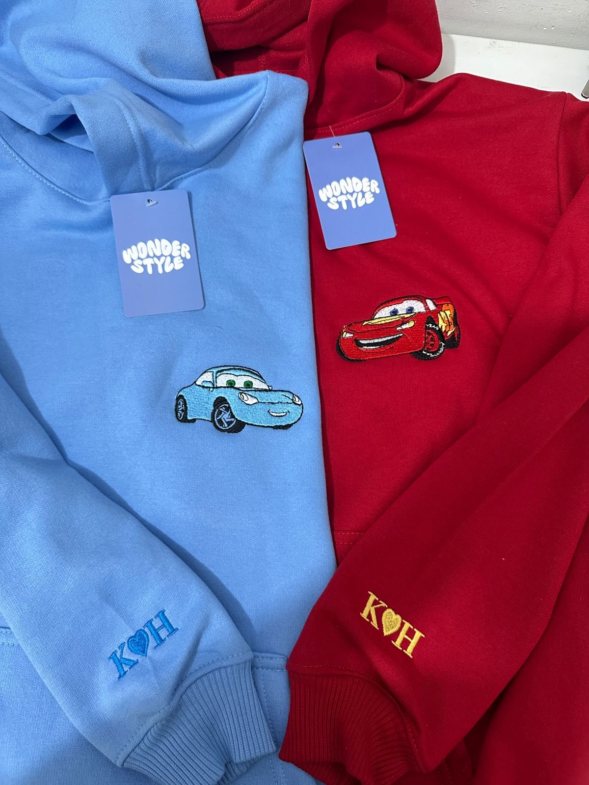 WhatsApp Image 2026-04-20 at 9.30.05 PM (1) Hoodies/camisetas Sally y Rayo mcqueen matching pareja - Image 1