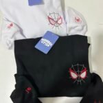 Hoodies/camisetas spiderman matching pareja bordado