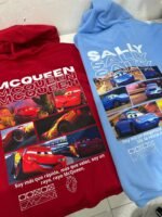 Hoodies/camisetas Sally y Rayo Mcqueen matching pareja estampado