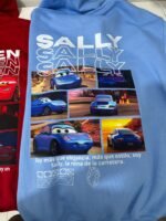 Hoodies/camisetas Sally y Rayo Mcqueen matching pareja estampado - Image 3