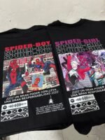 Camisetas/Hoodies Spiderman y Spidergwen matching pareja estampado