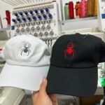 Gorras pack x2 spiderman bordadas