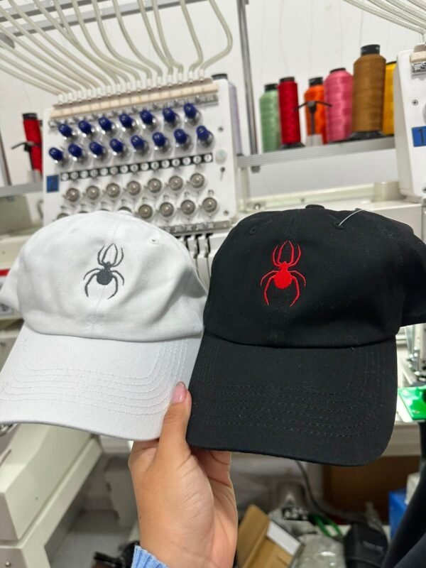 Gorras pack x2 spiderman bordadas