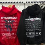 Hoodies matching pareja spiderman y spidergwen estampados