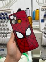 Case celular spiderman rojo y gris oscuro - Image 2